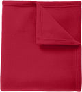 no-logo Port Authority Core Fleece Blanket-Regular-Port Authority-Rich Red-1 Size-Thread Logic
