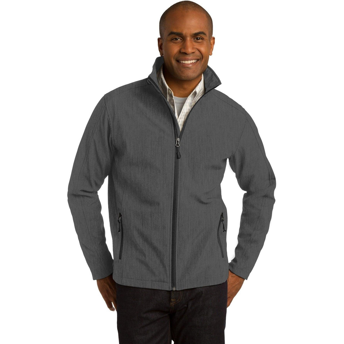 no-logo Port Authority Core Soft Shell Jacket-Regular-Port Authority-Thread Logic