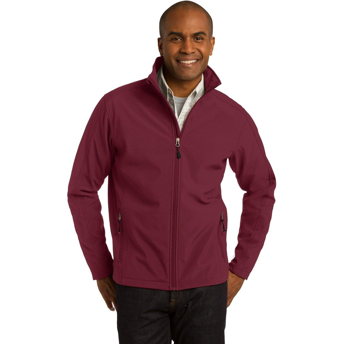 no-logo Port Authority Core Soft Shell Jacket-Regular-Port Authority-Thread Logic