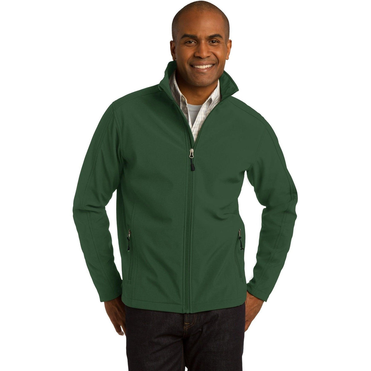 no-logo Port Authority Core Soft Shell Jacket-Regular-Port Authority-Thread Logic