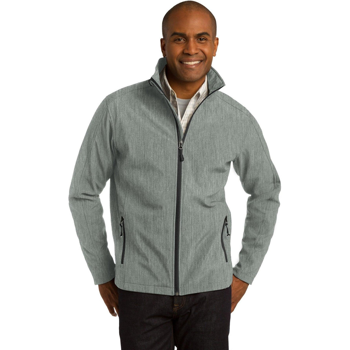 no-logo Port Authority Core Soft Shell Jacket-Regular-Port Authority-Thread Logic