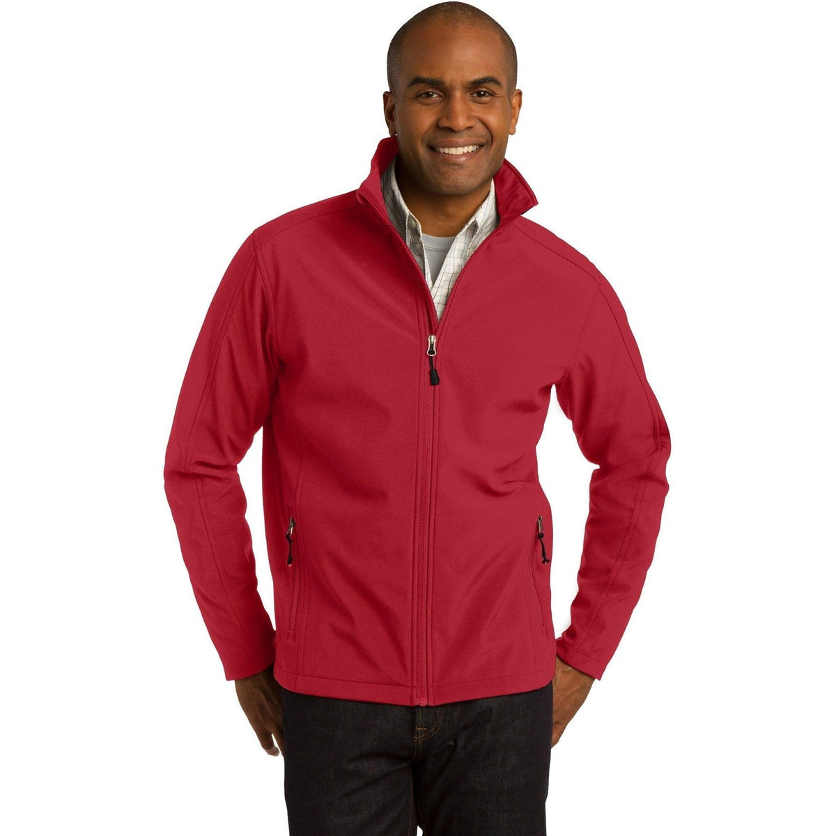 no-logo Port Authority Core Soft Shell Jacket-Regular-Port Authority-Thread Logic