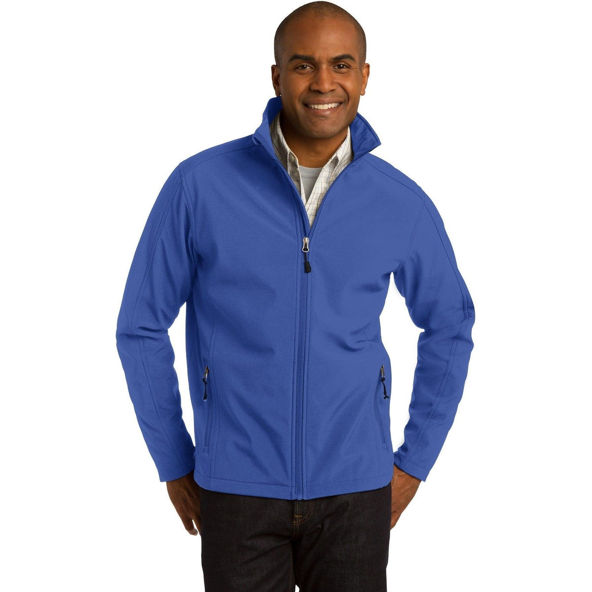 no-logo Port Authority Core Soft Shell Jacket-Regular-Port Authority-Thread Logic