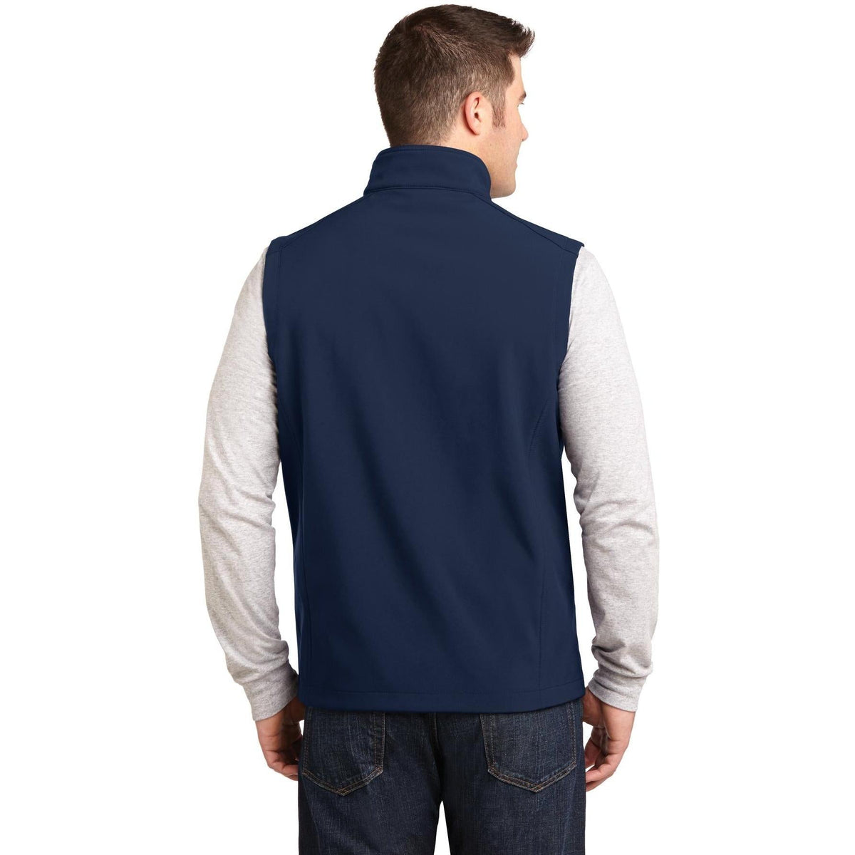 no-logo Port Authority Core Soft Shell Vest-Regular-Port Authority-Thread Logic