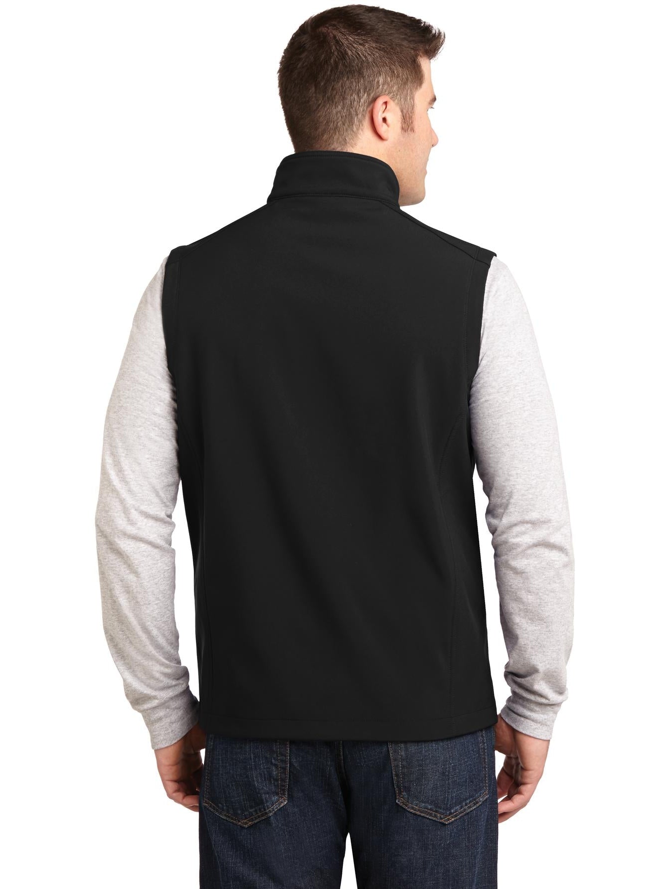 no-logo Port Authority Core Soft Shell Vest-Regular-Port Authority-Thread Logic