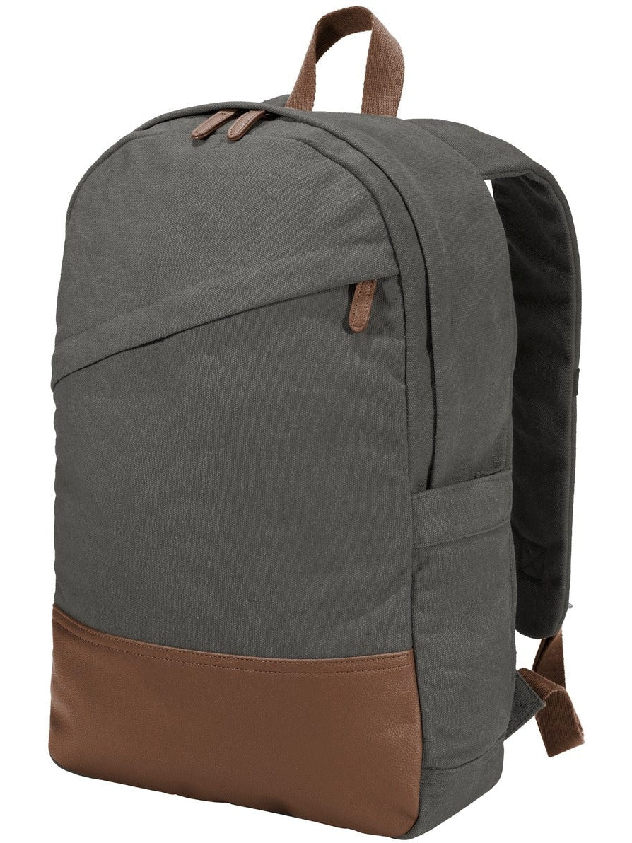 Port Authority Cotton Canvas Backpack