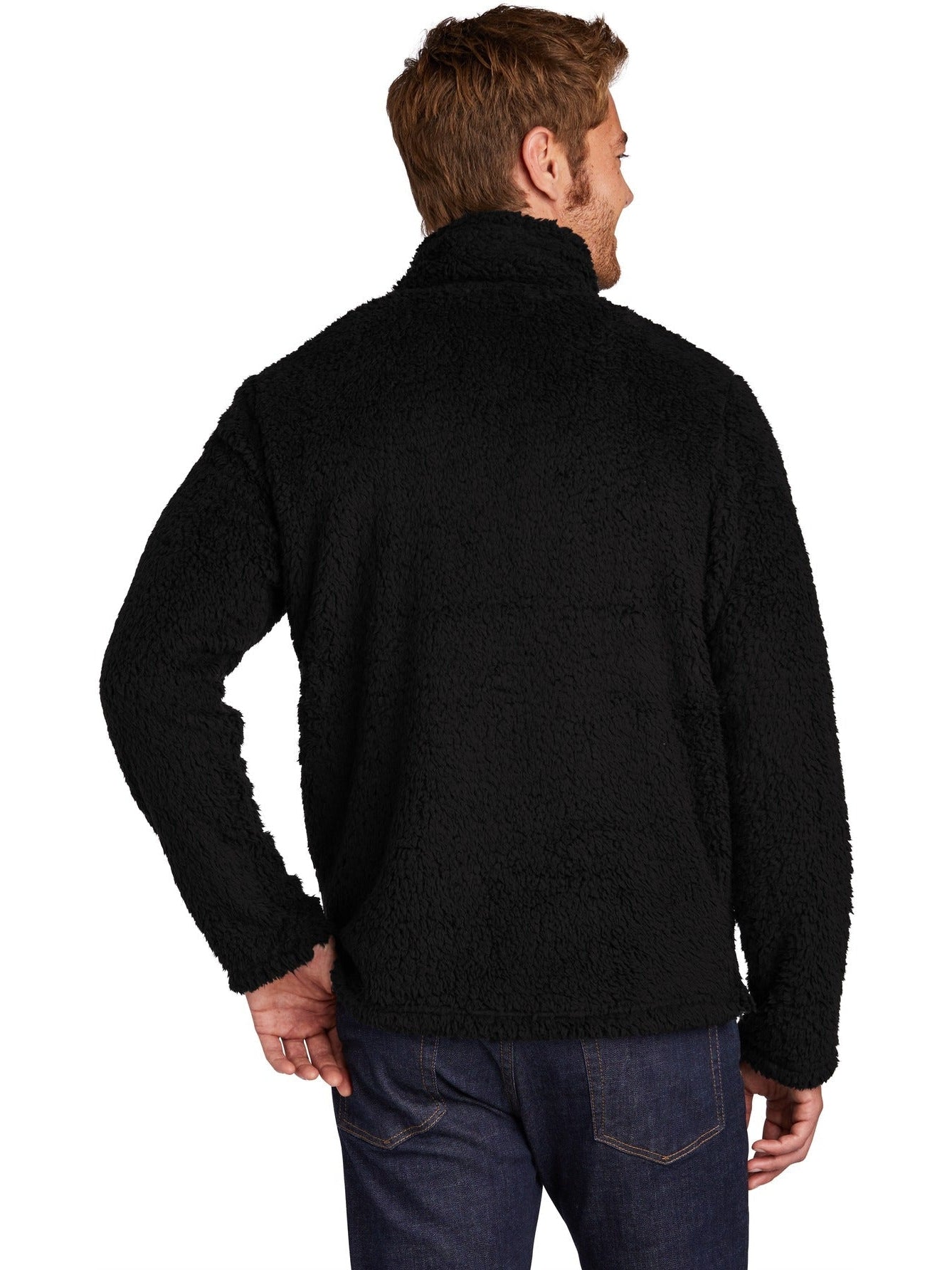no-logo Port Authority Cozy 1/4-Zip Fleece-Regular-Port Authority-Thread Logic