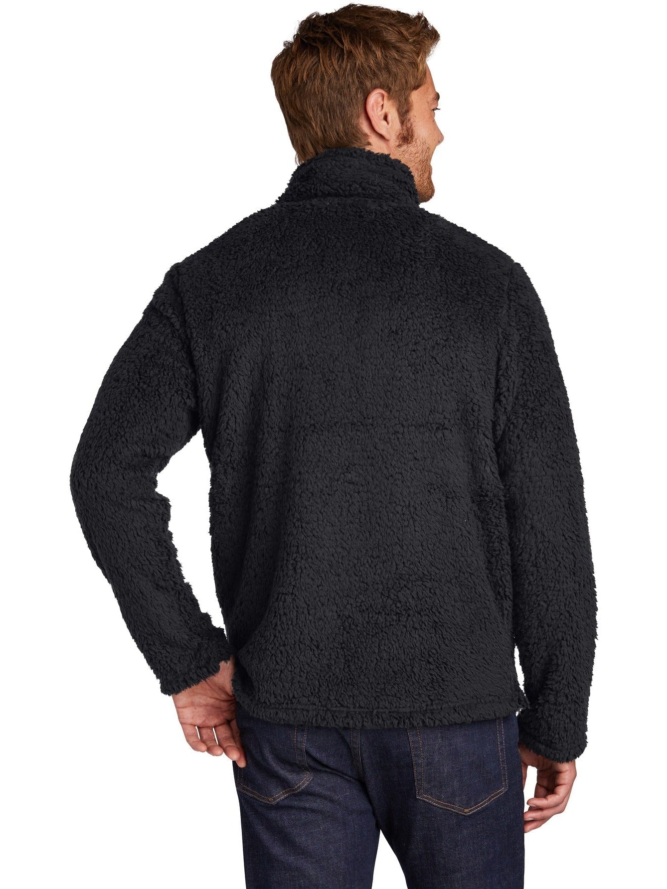 no-logo Port Authority Cozy 1/4-Zip Fleece-Regular-Port Authority-Thread Logic