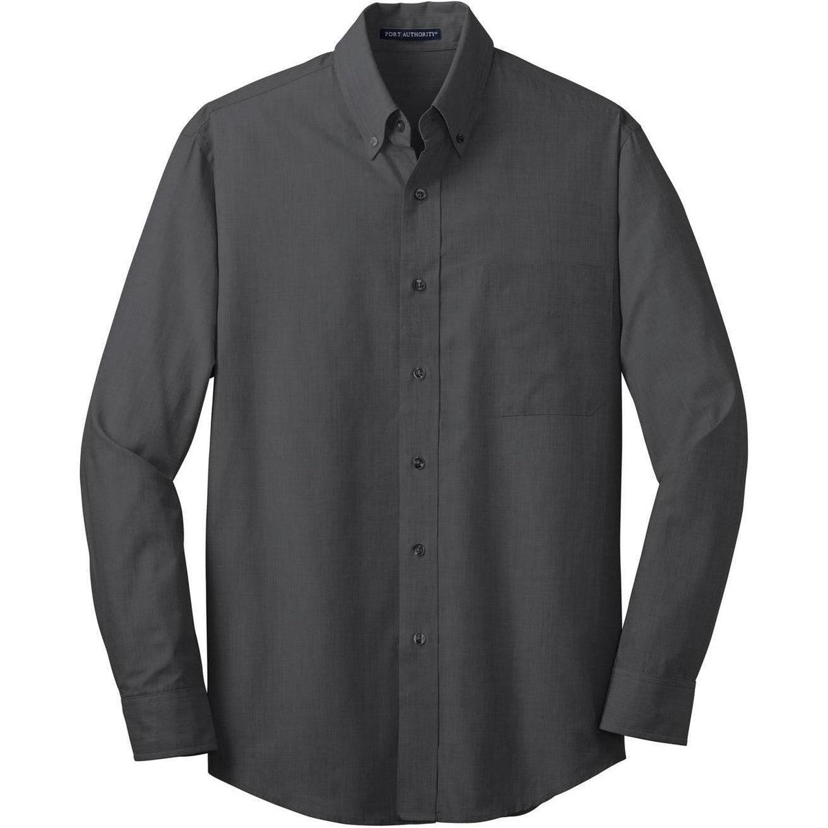 no-logo Port Authority Crosshatch Easy Care Shirt