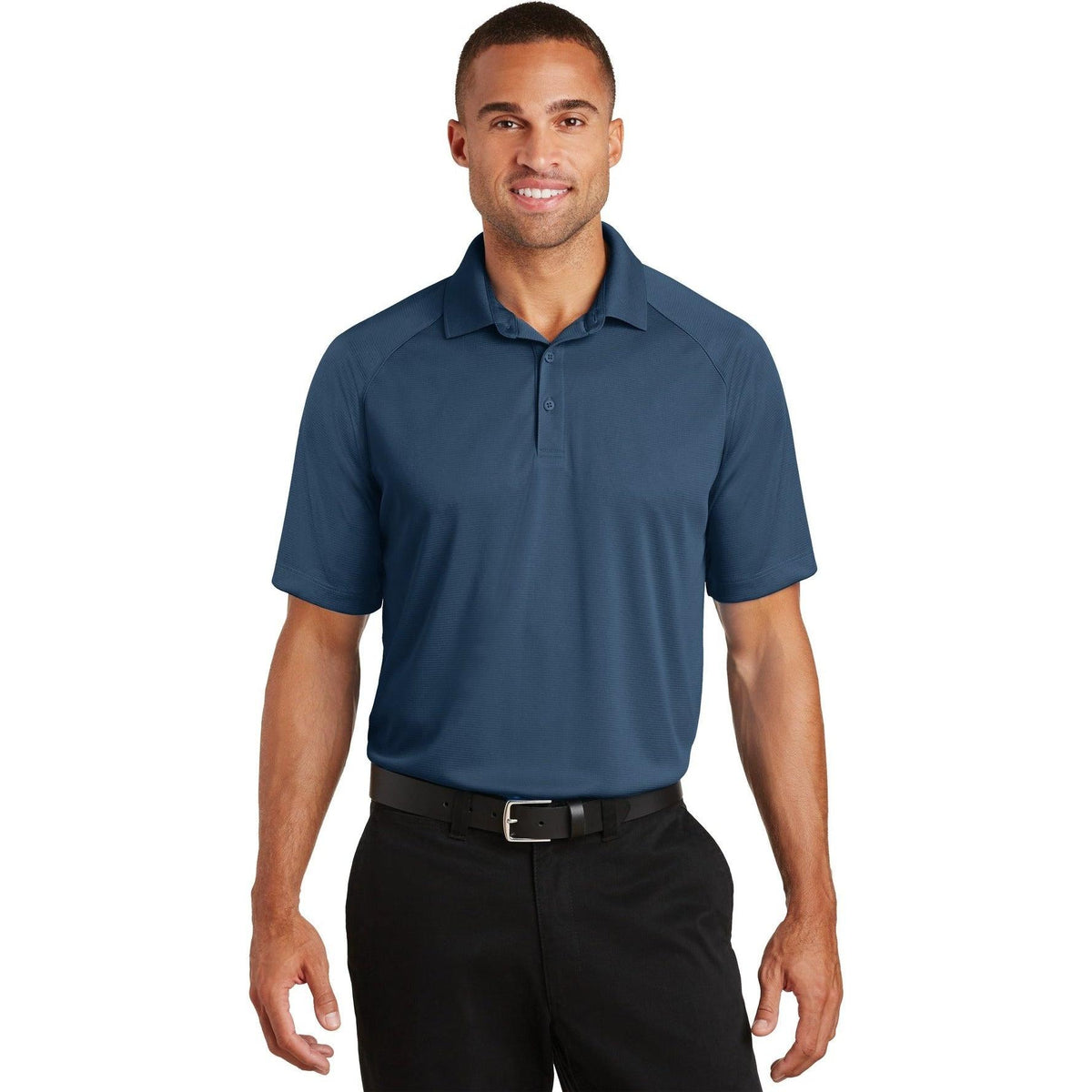 no-logo Port Authority Crossover Raglan Polo-Regular-Port Authority-Thread Logic