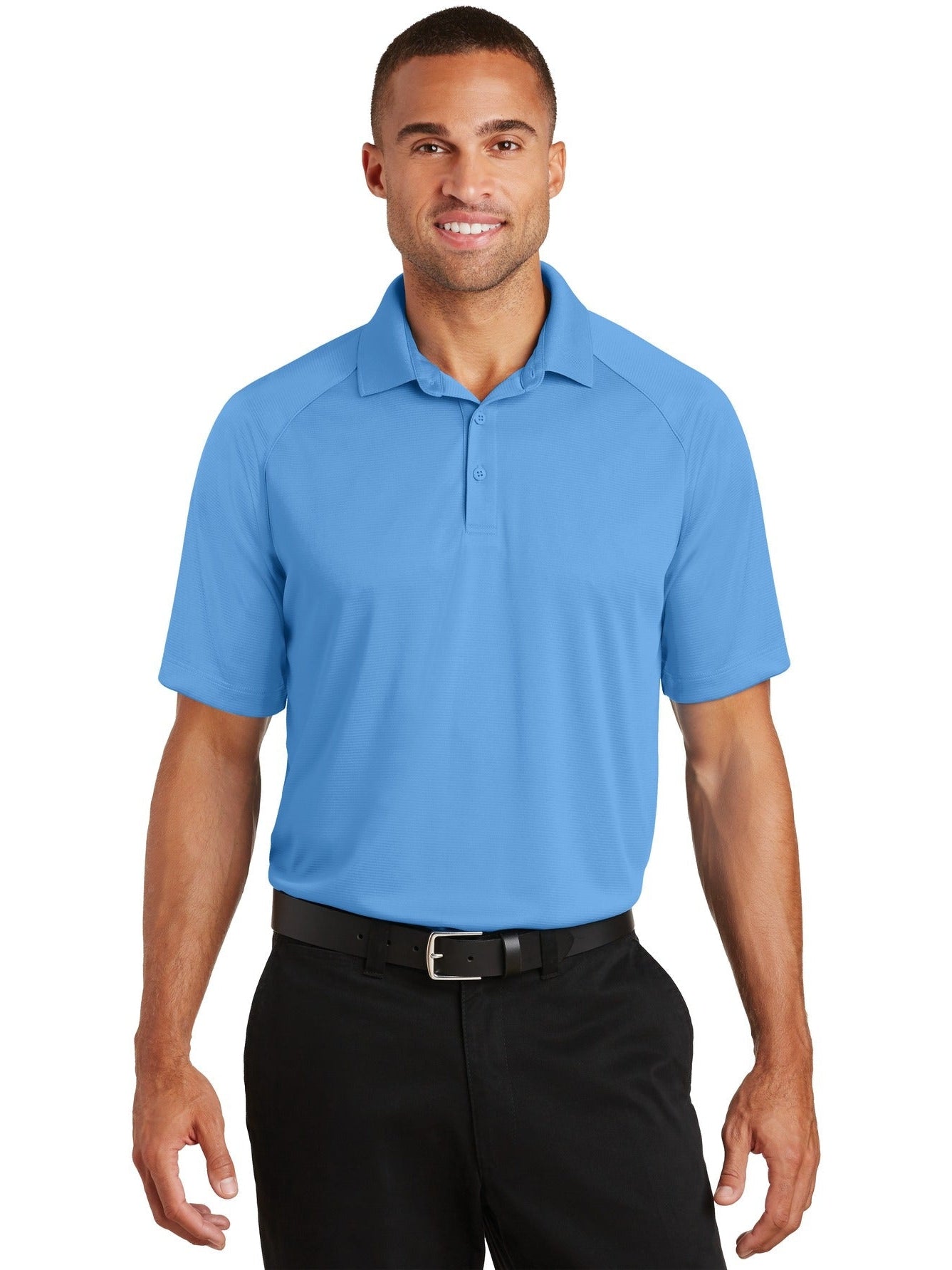 no-logo Port Authority Crossover Raglan Polo-Regular-Port Authority-Thread Logic