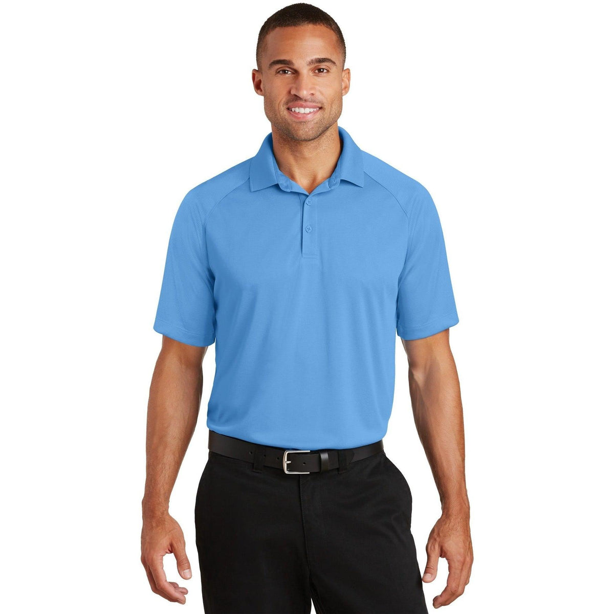 no-logo Port Authority Crossover Raglan Polo-Regular-Port Authority-Thread Logic