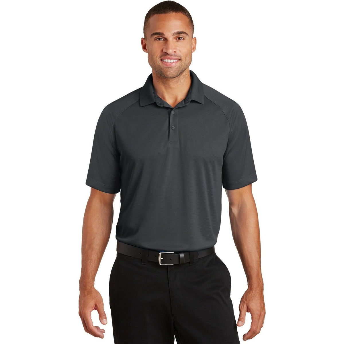 no-logo Port Authority Crossover Raglan Polo-Regular-Port Authority-Thread Logic