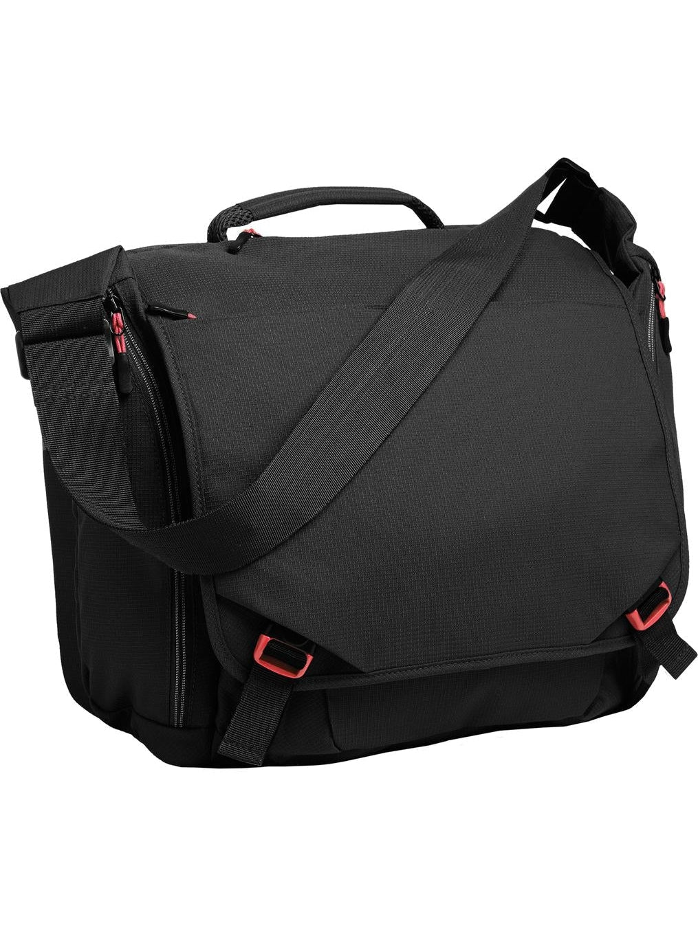Port Authority Cyber Messenger-Regular-Port Authority-Black/Red-Thread Logic