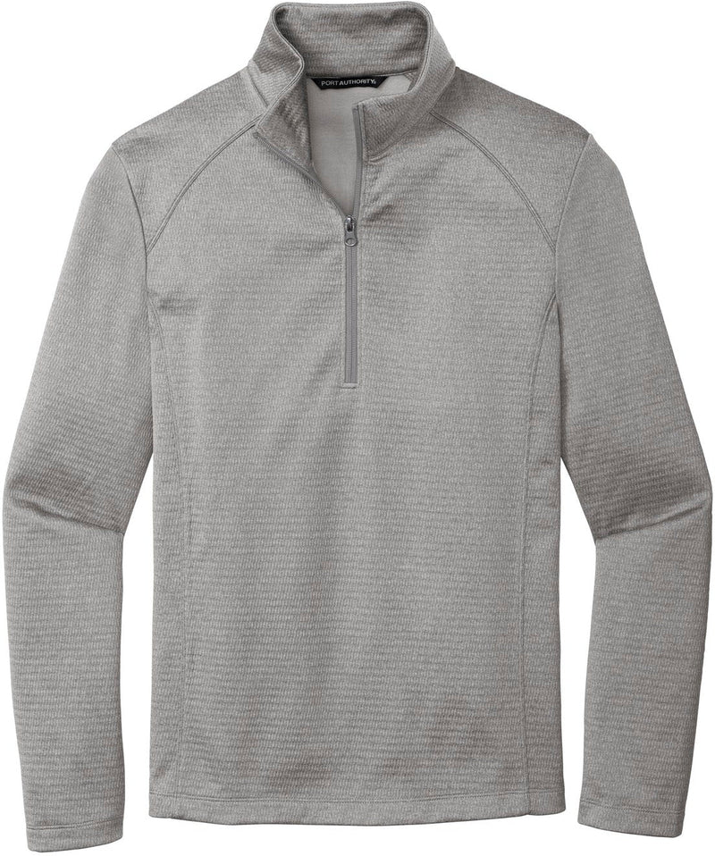 Port Authority Diamond Heather Fleece 1/4-Zip Pullover