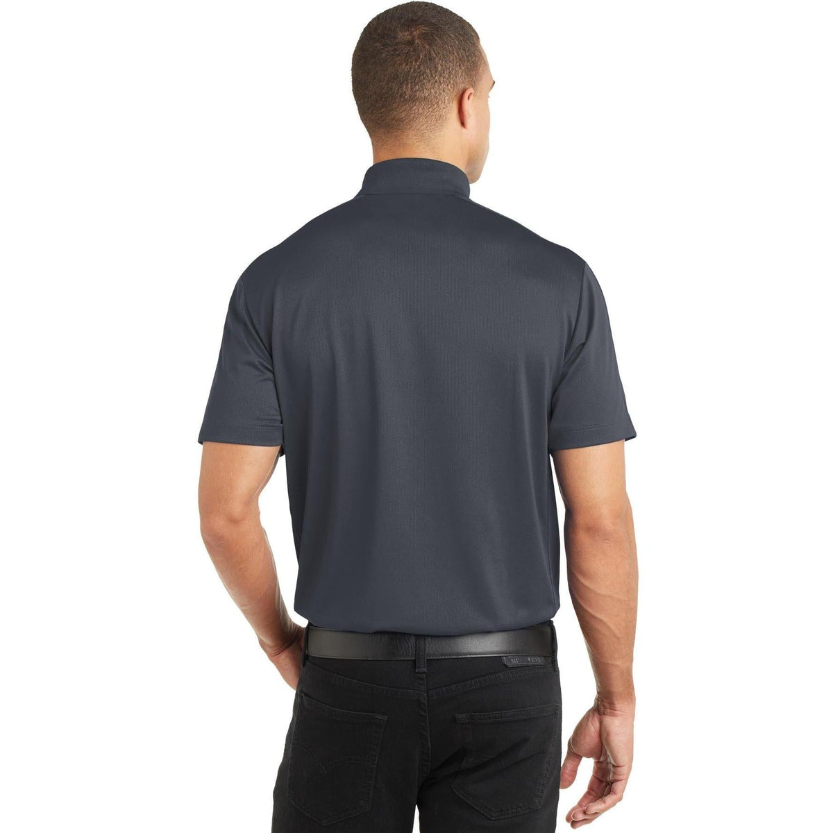 no-logo Port Authority Diamond Jacquard Polo-Regular-Port Authority-Thread Logic