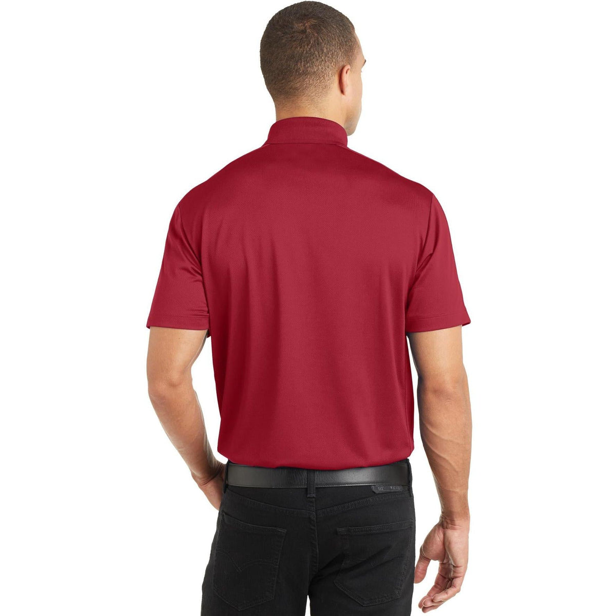 no-logo Port Authority Diamond Jacquard Polo-Regular-Port Authority-Thread Logic