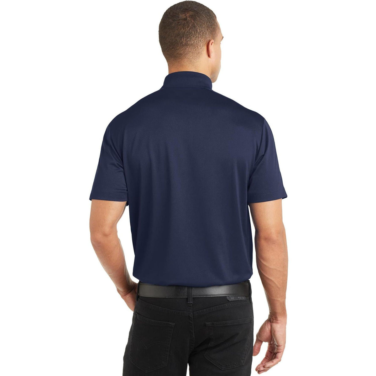 no-logo Port Authority Diamond Jacquard Polo-Regular-Port Authority-Thread Logic