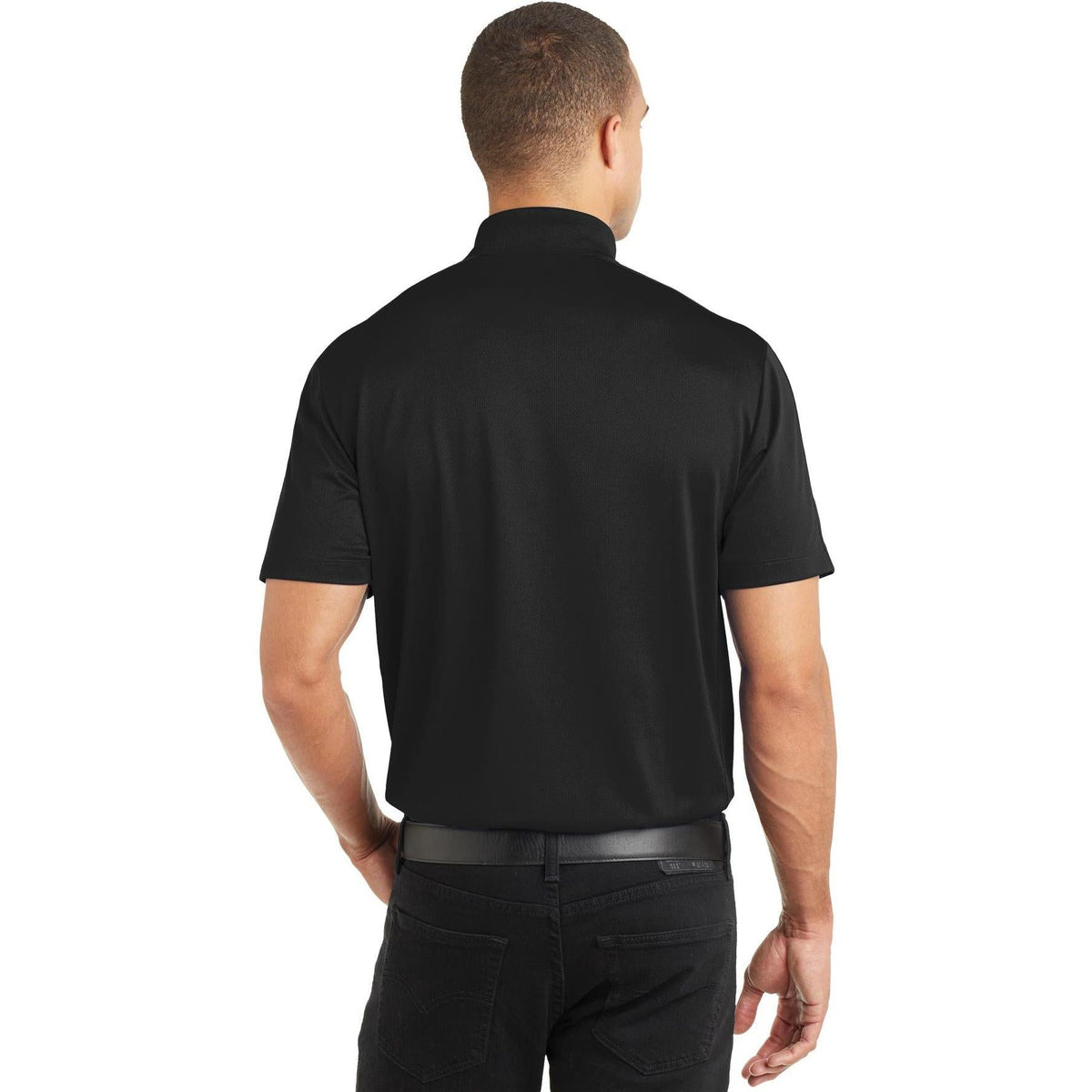 no-logo Port Authority Diamond Jacquard Polo-Regular-Port Authority-Thread Logic