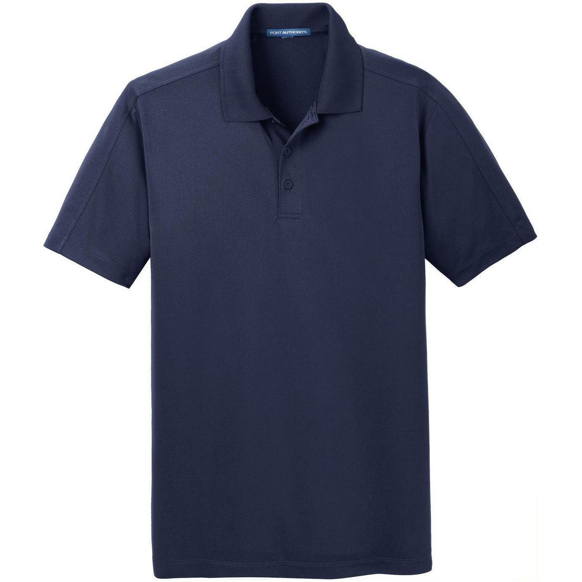 no-logo Port Authority Diamond Jacquard Polo-Regular-Port Authority-True Navy-S-Thread Logic