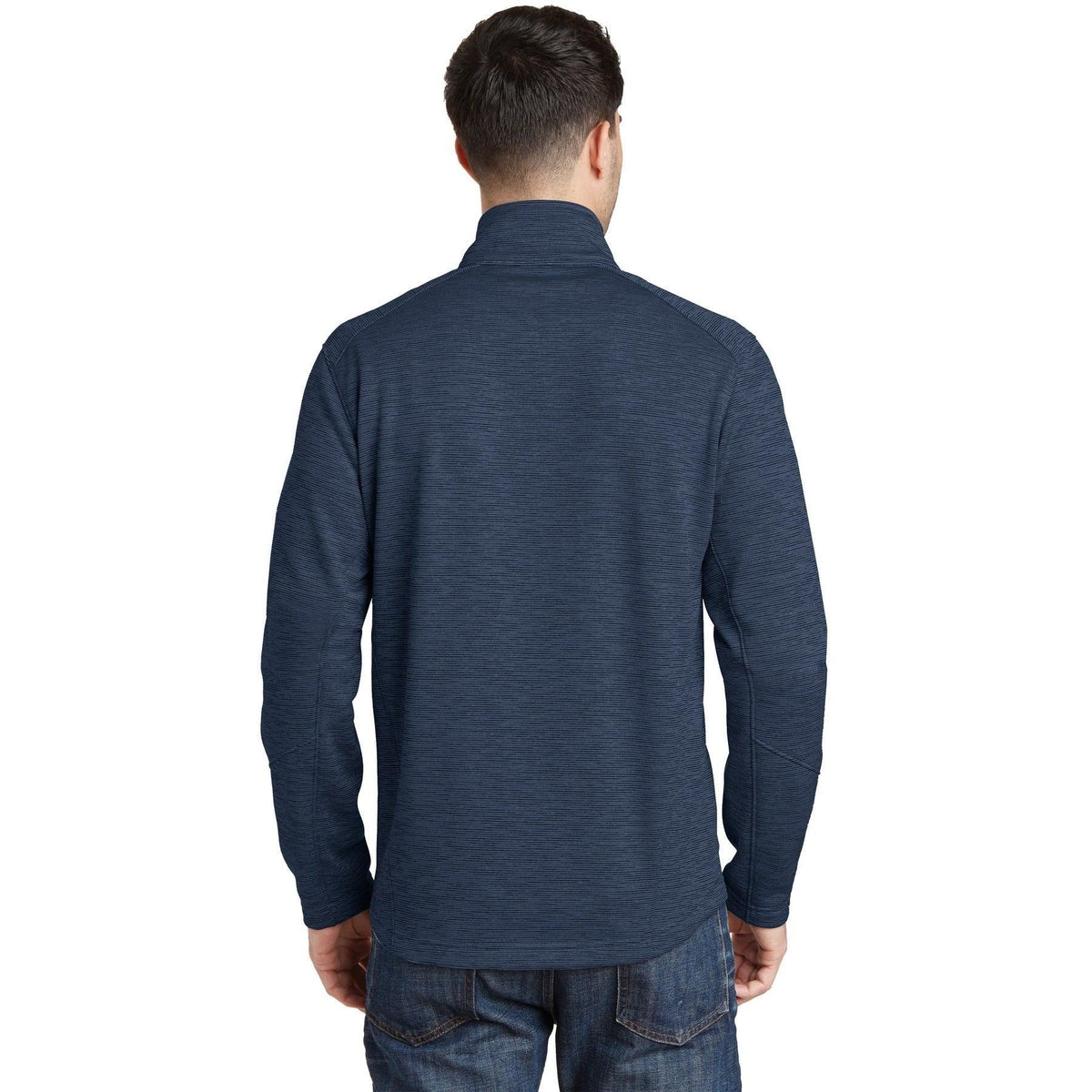 no-logo Port Authority Digi Stripe Fleece Jacket-Regular-Port Authority-Thread Logic