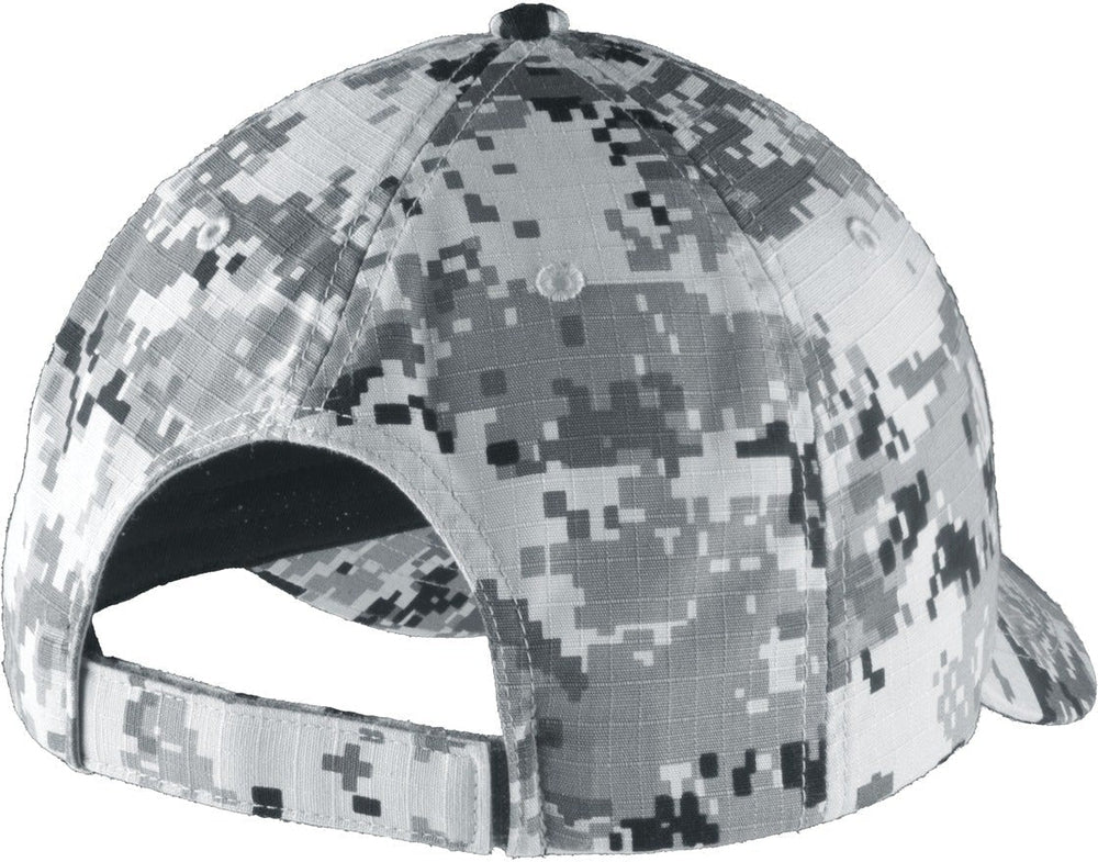 no-logo Port Authority Digital Ripstop Camouflage Cap-Regular-Port Authority-Thread Logic 