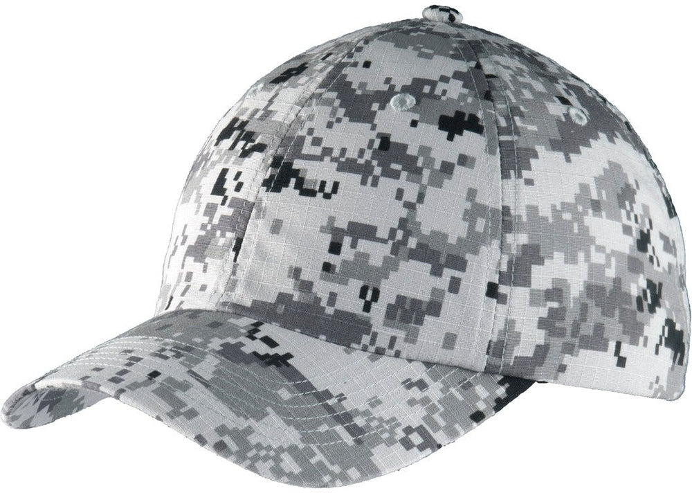 no-logo Port Authority Digital Ripstop Camouflage Cap-Regular-Port Authority-Thread Logic 