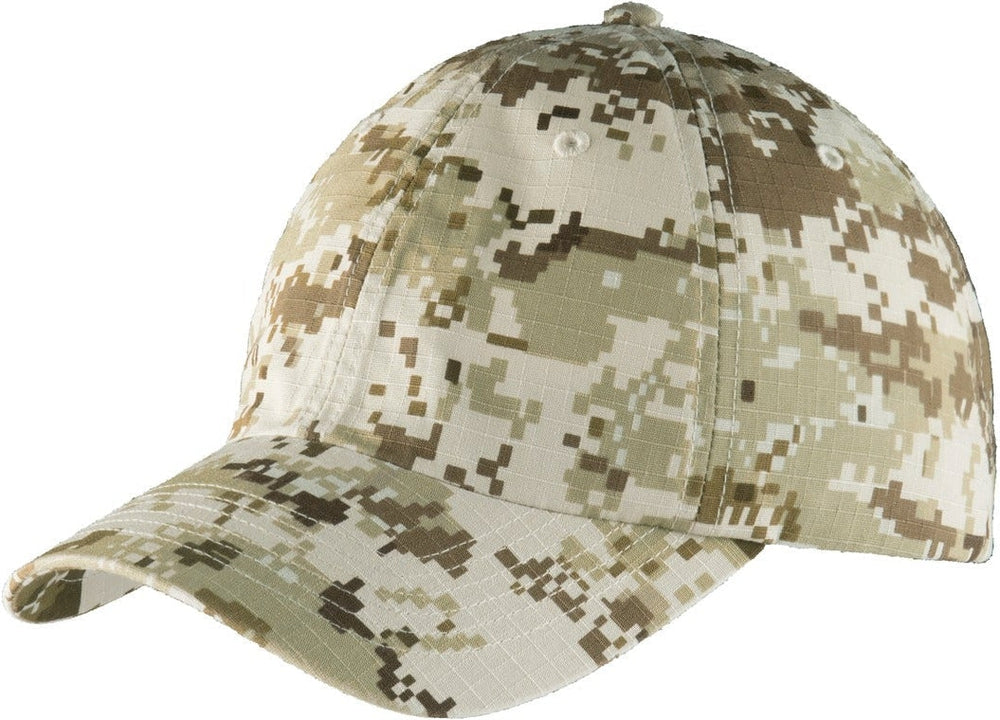 no-logo Port Authority Digital Ripstop Camouflage Cap-Regular-Port Authority-Thread Logic 