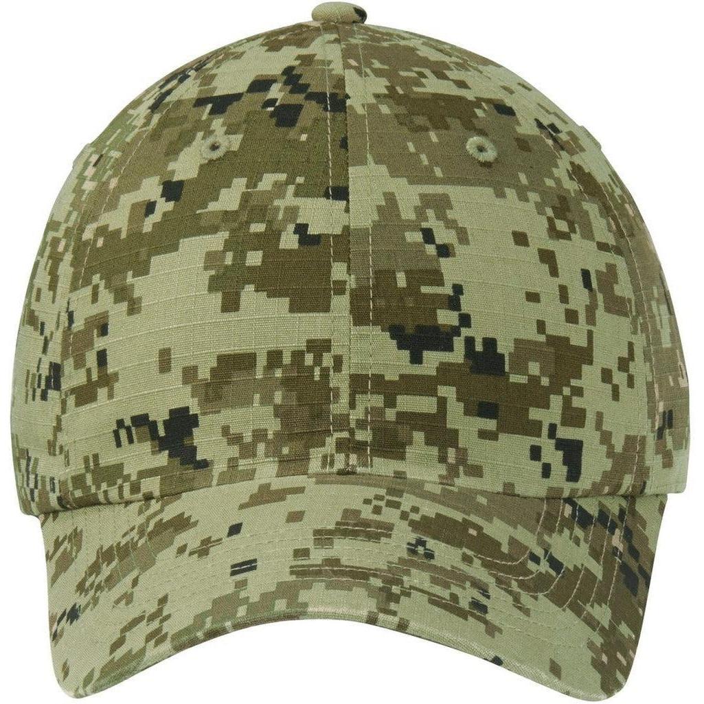 no-logo Port Authority Digital Ripstop Camouflage Cap-Headwear-Port Authority-Green Camo-OSFA-Thread Logic