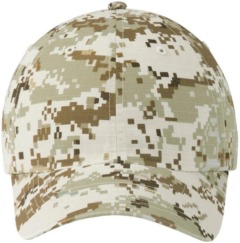 Port Authority Digital Ripstop Camouflage Cap-Regular-Port Authority-Sand Camo-OSFA-Thread Logic 