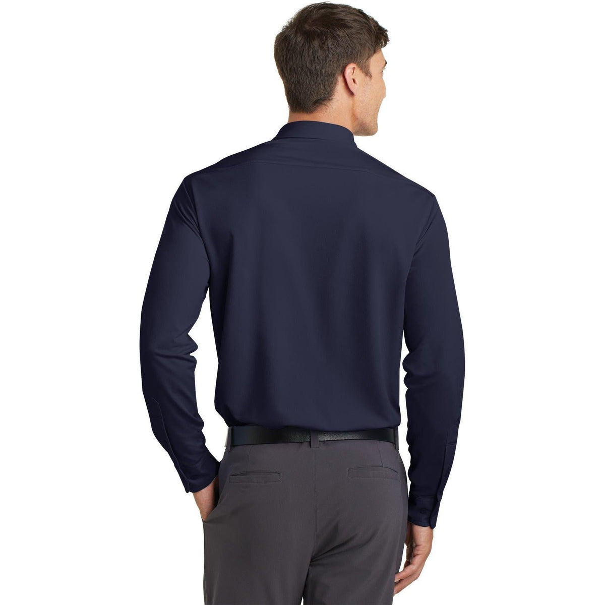 no-logo Port Authority Dimension Knit Dress Shirt-Regular-Port Authority-Thread Logic