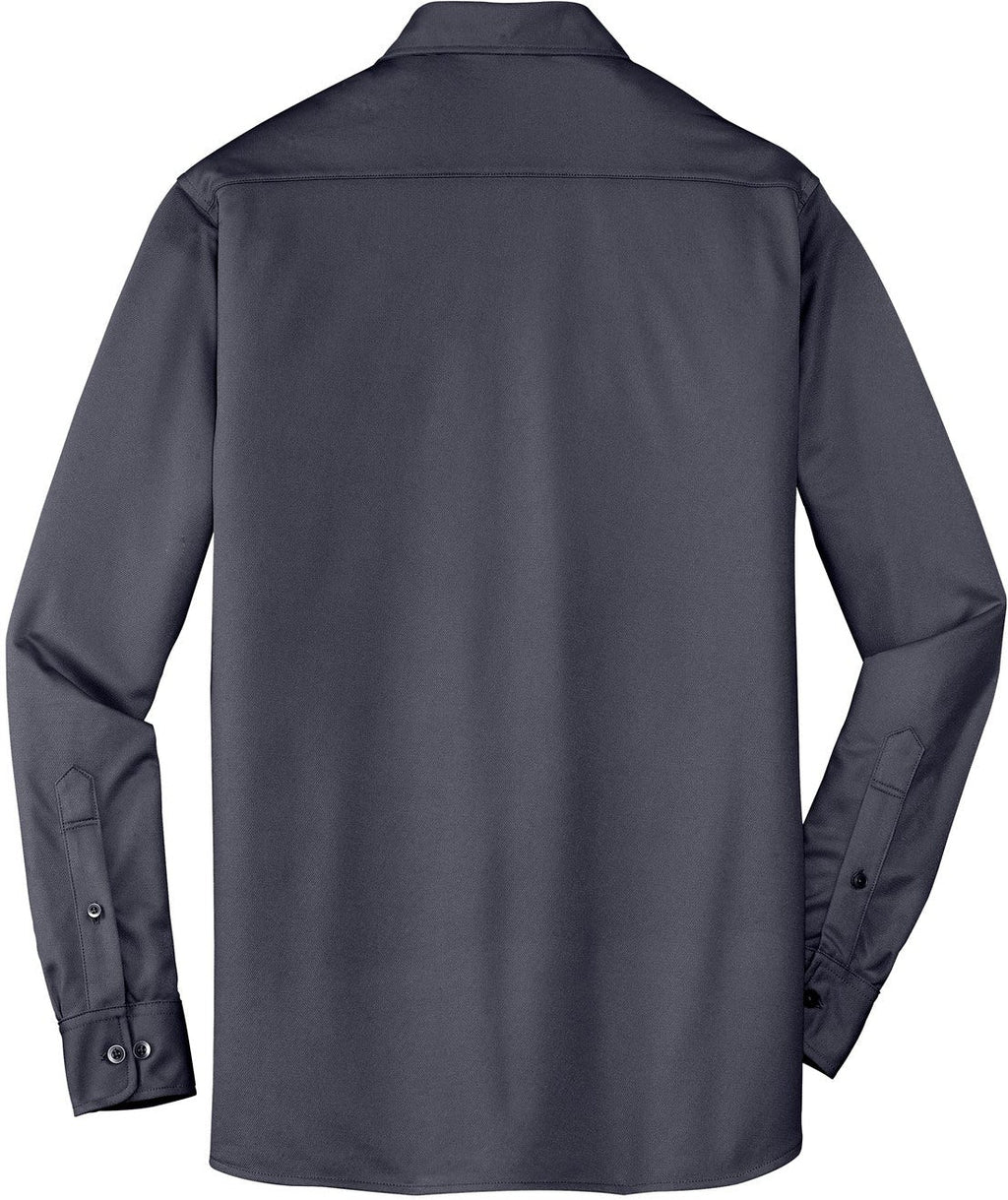 port authority dimension knit dress shirt Port Authority Dimension Knit Dress Shirt-Grey, Black, Navy, White