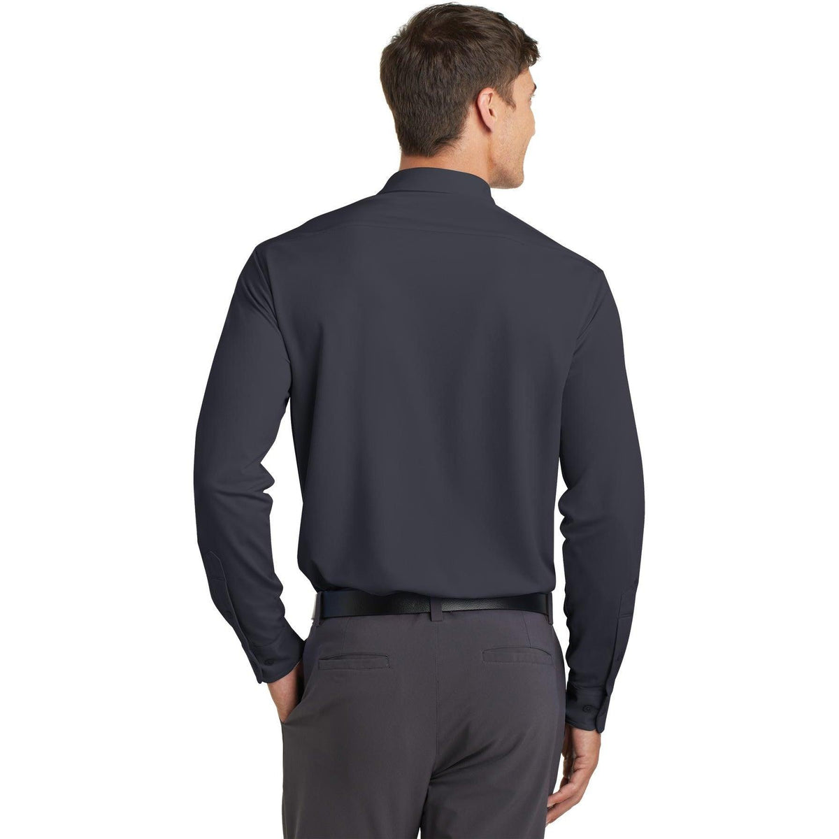 no-logo Port Authority Dimension Knit Dress Shirt-Regular-Port Authority-Thread Logic