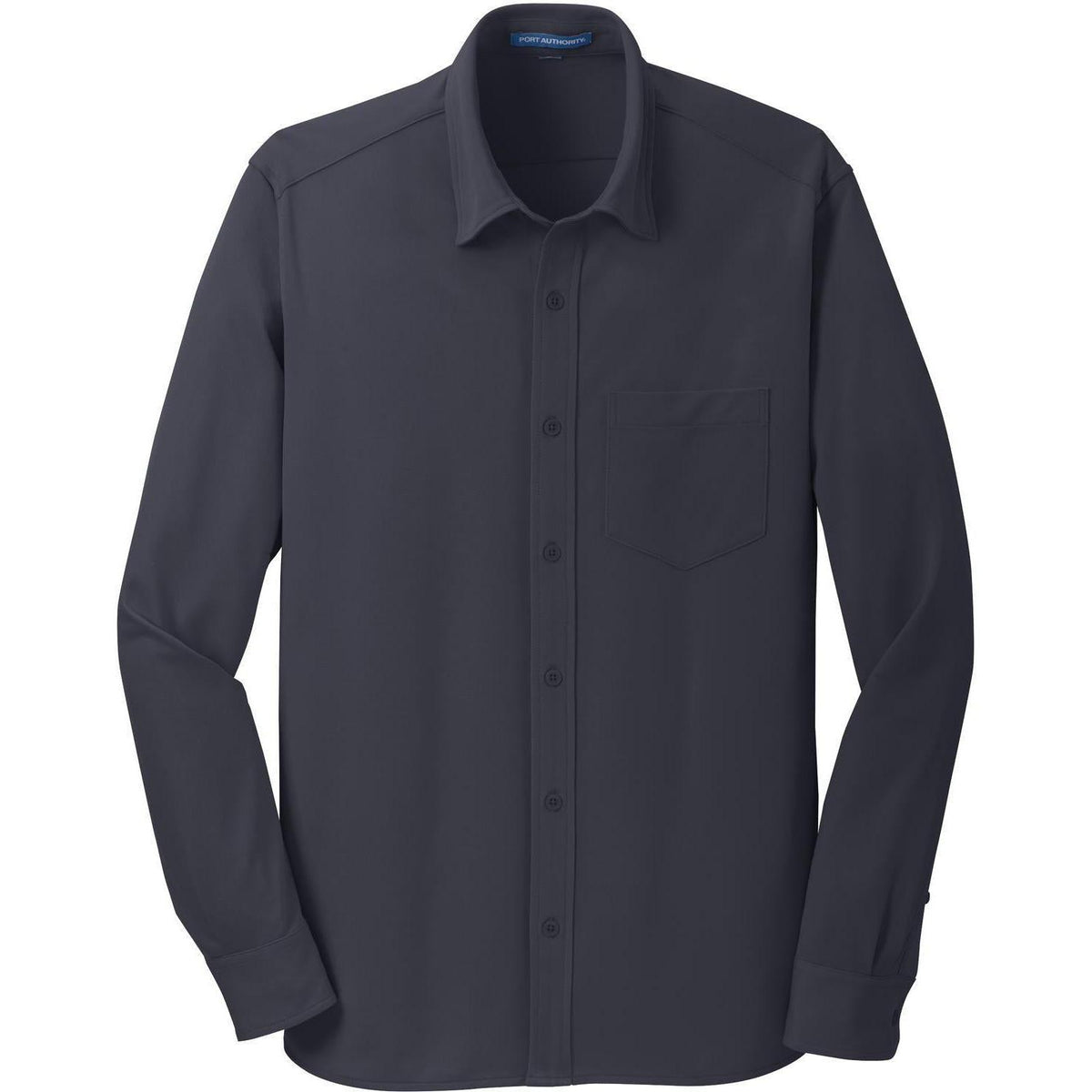 no-logo Port Authority Dimension Knit Dress Shirt