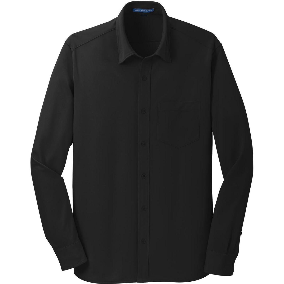 no-logo Port Authority Dimension Knit Dress Shirt