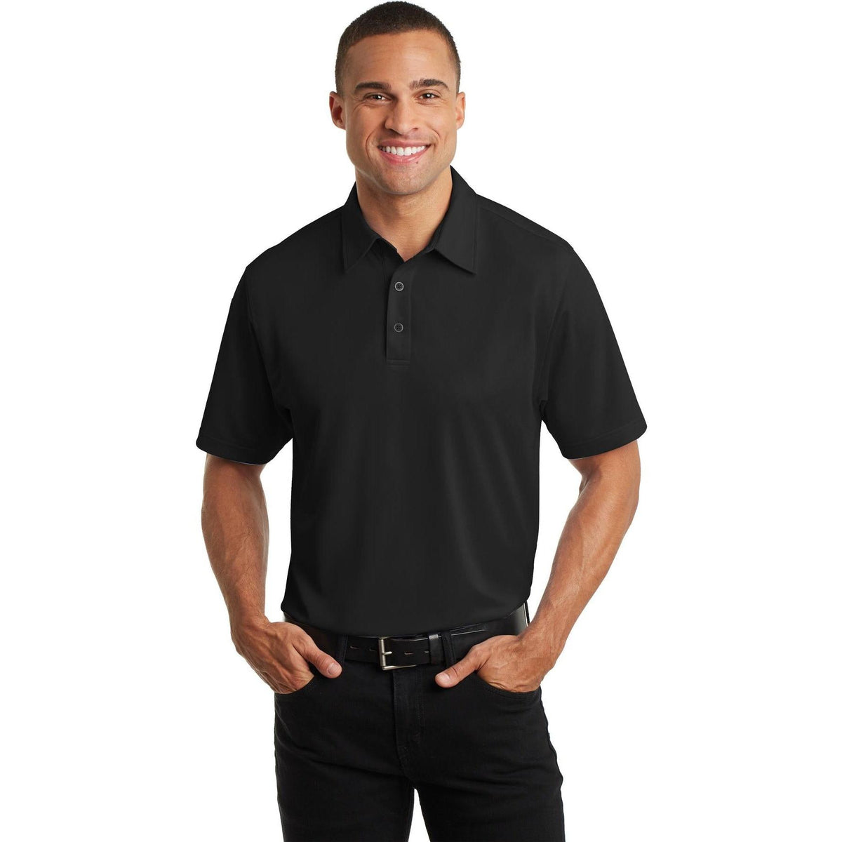 no-logo Port Authority Dimension Polo-Active-Port Authority-Thread Logic