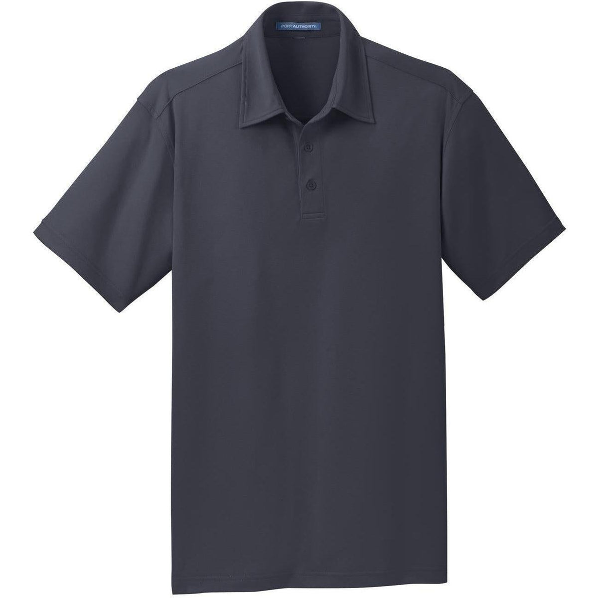 no-logo Port Authority Dimension Polo-Active-Port Authority-Battleship Grey-S-Thread Logic