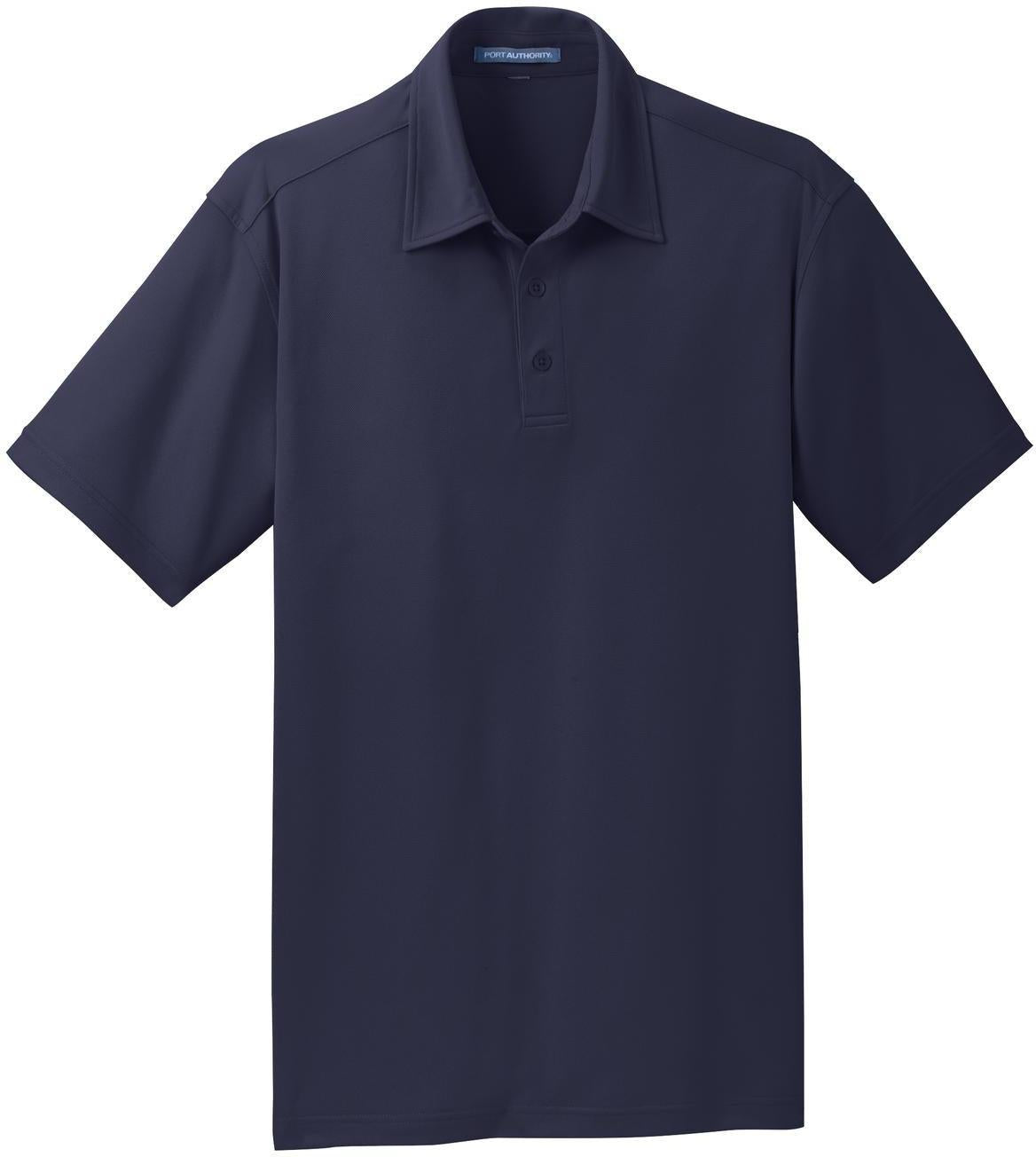 No-Logo CLOSEOUT - Port Authority Dimension Polo-Active-Port Authority-Dark Navy-S-Thread Logic