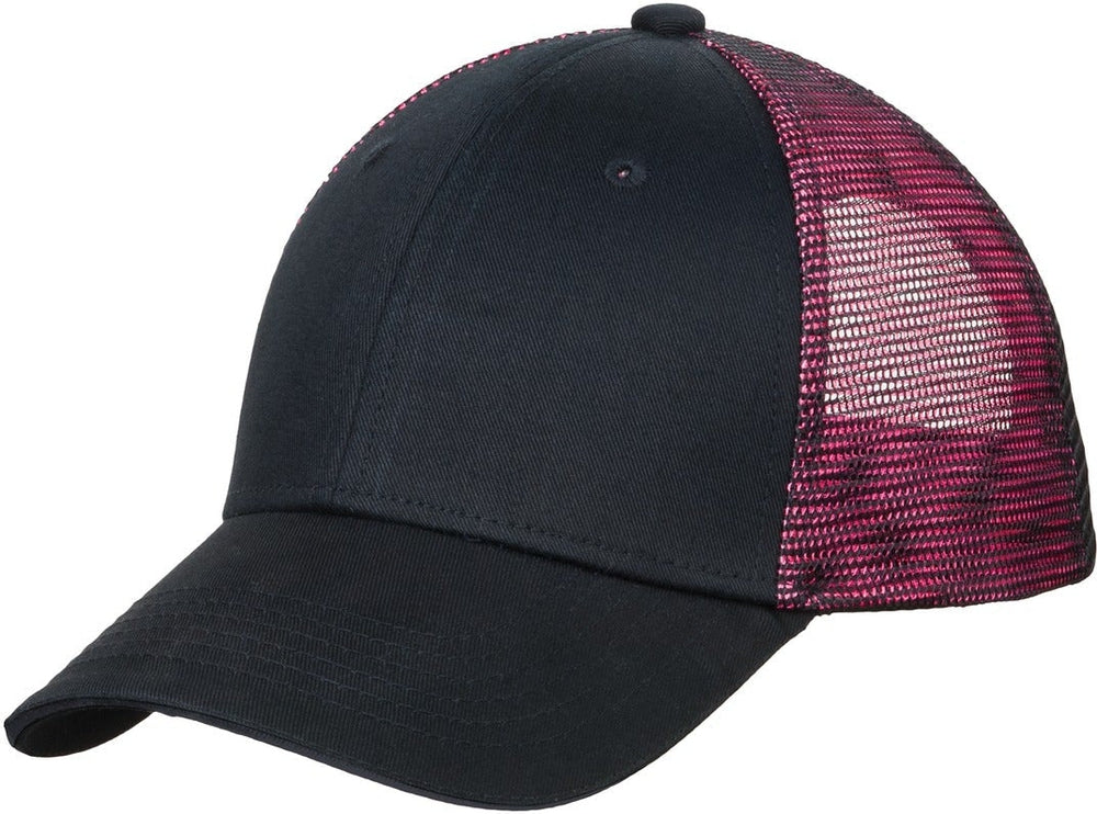 no-logo Port Authority Double Mesh Snapback Sandwich Cap-Regular-Port Authority-Thread Logic 