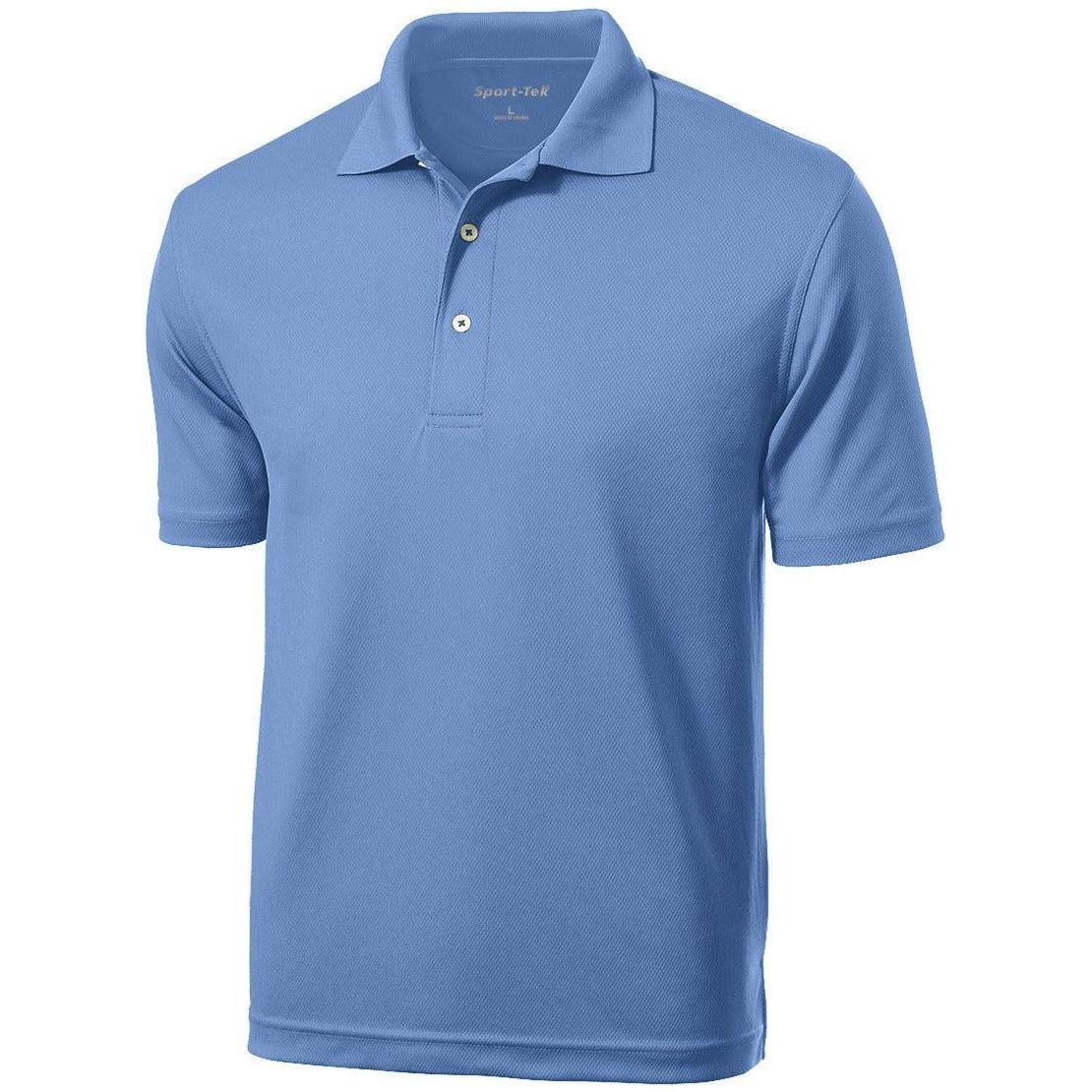logo-left Sport-Tek Dri-Mesh Polo Shirt-Regular-Sport-Tek-Blueberry-S-Thread Logic