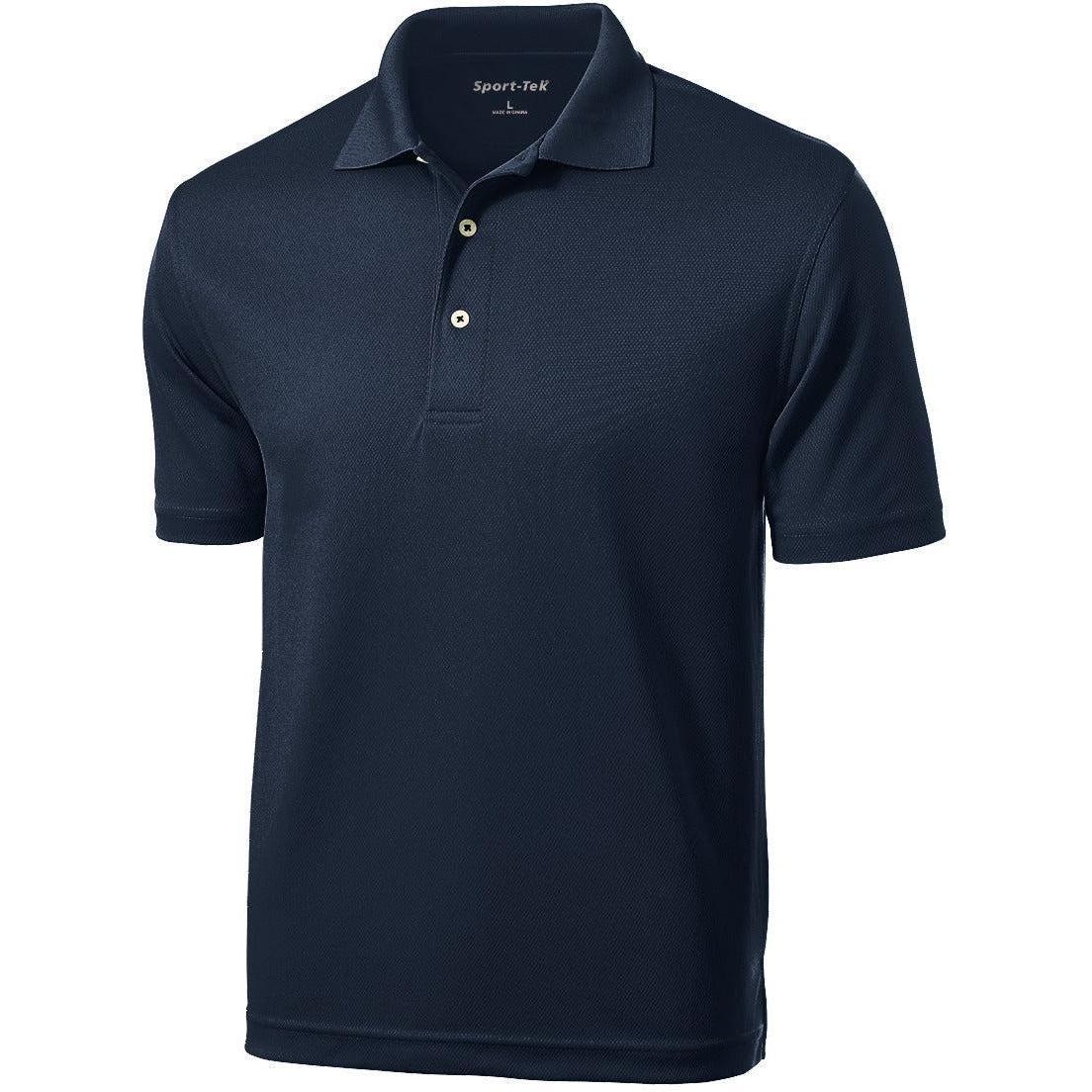 logo-left Sport-Tek Dri-Mesh Polo Shirt-Regular-Sport-Tek-Navy-S-Thread Logic