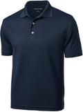  Port Authority Dri-Mesh Polo Shirt-Regular-Port Authority-Navy-S-Thread Logic
