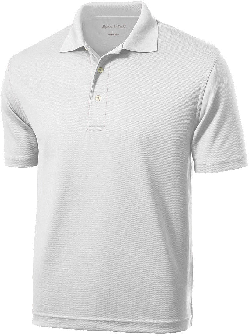  Port Authority Dri-Mesh Polo Shirt-Regular-Port Authority-White-S-Thread Logic