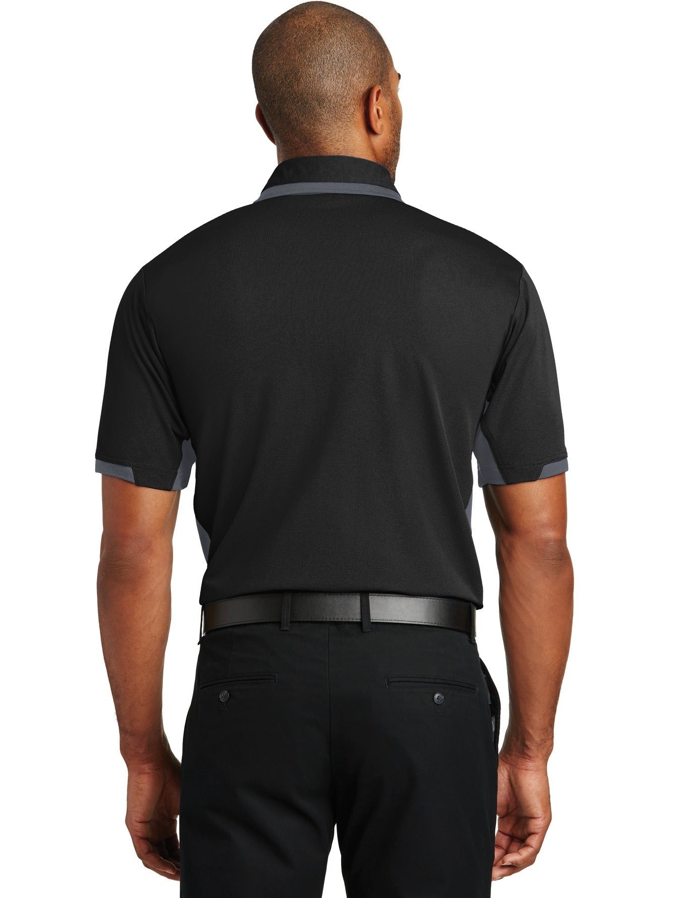 no-logo Port Authority Dry Zone Colorblock Ottoman Polo-Regular-Port Authority-Thread Logic