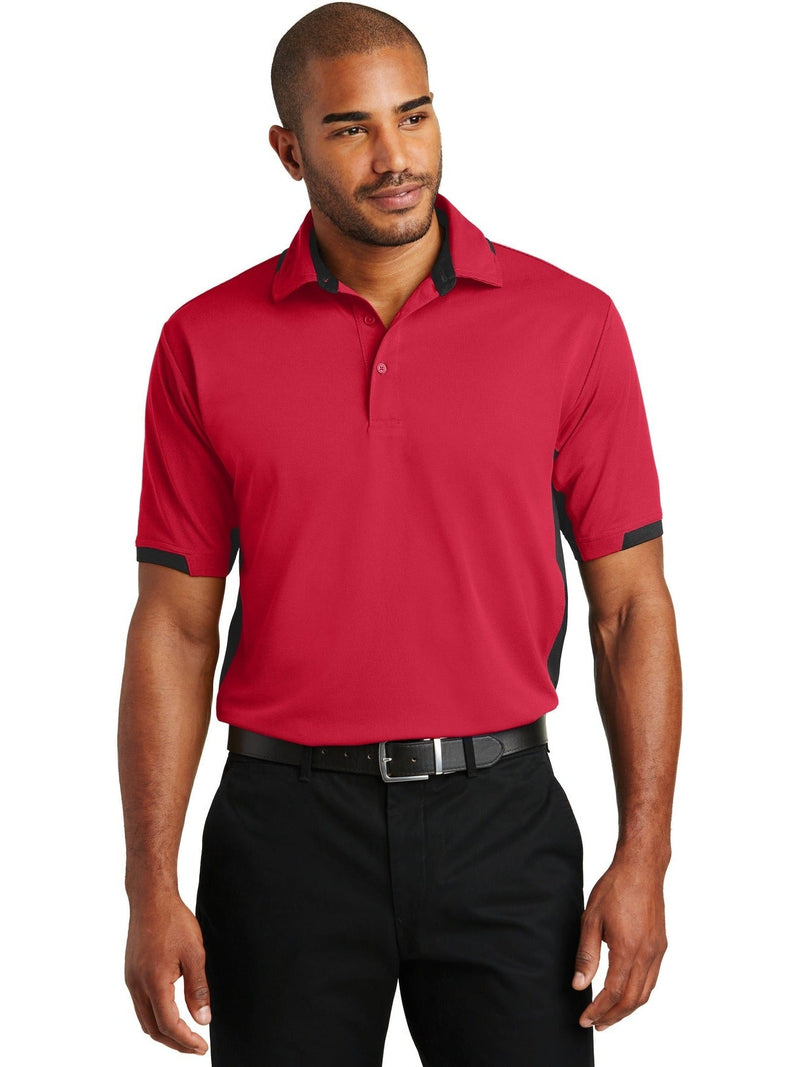 no-logo Port Authority Dry Zone Colorblock Ottoman Polo-Regular-Port Authority-Thread Logic