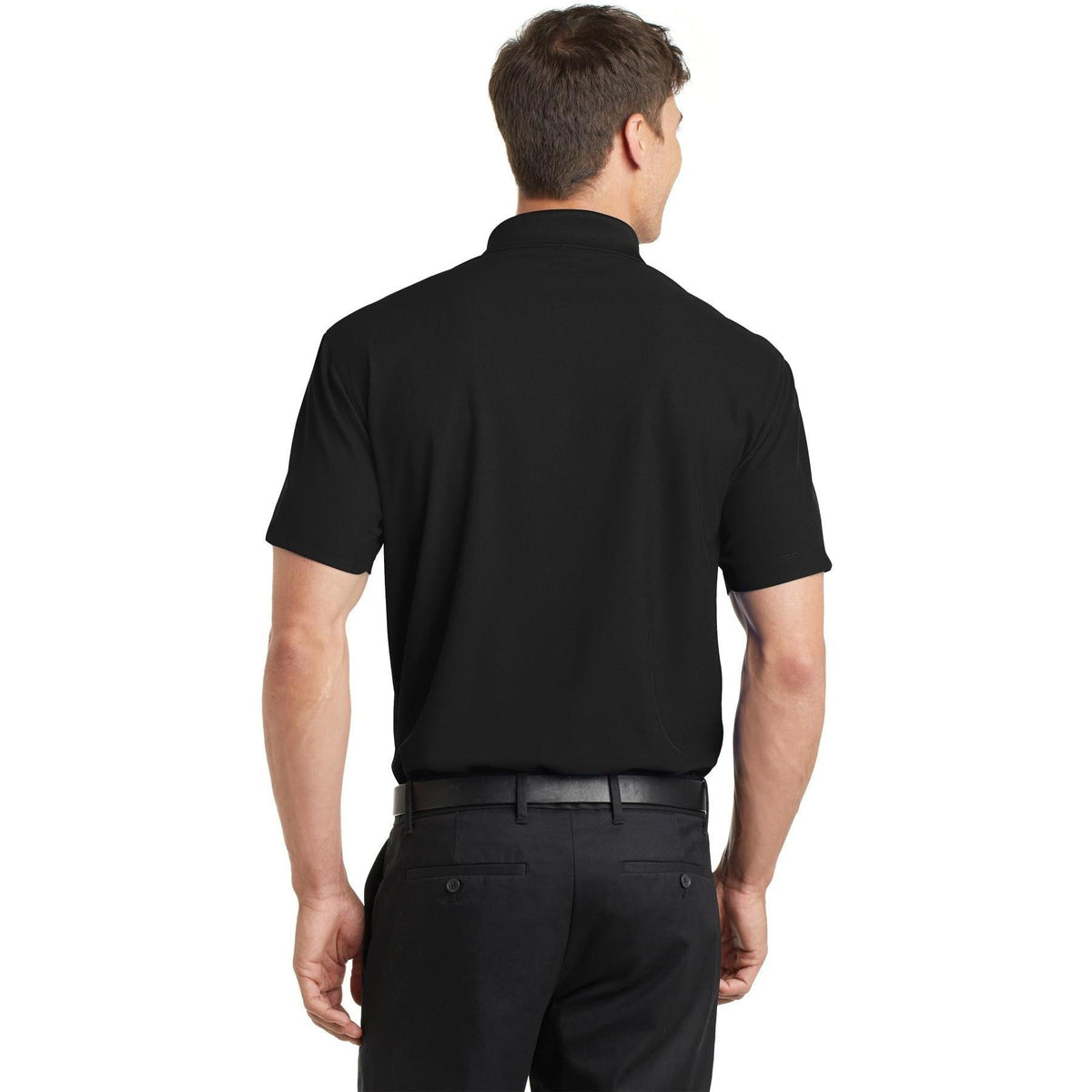 no-logo Port Authority Dry Zone Grid Polo-Regular-Port Authority-Thread Logic