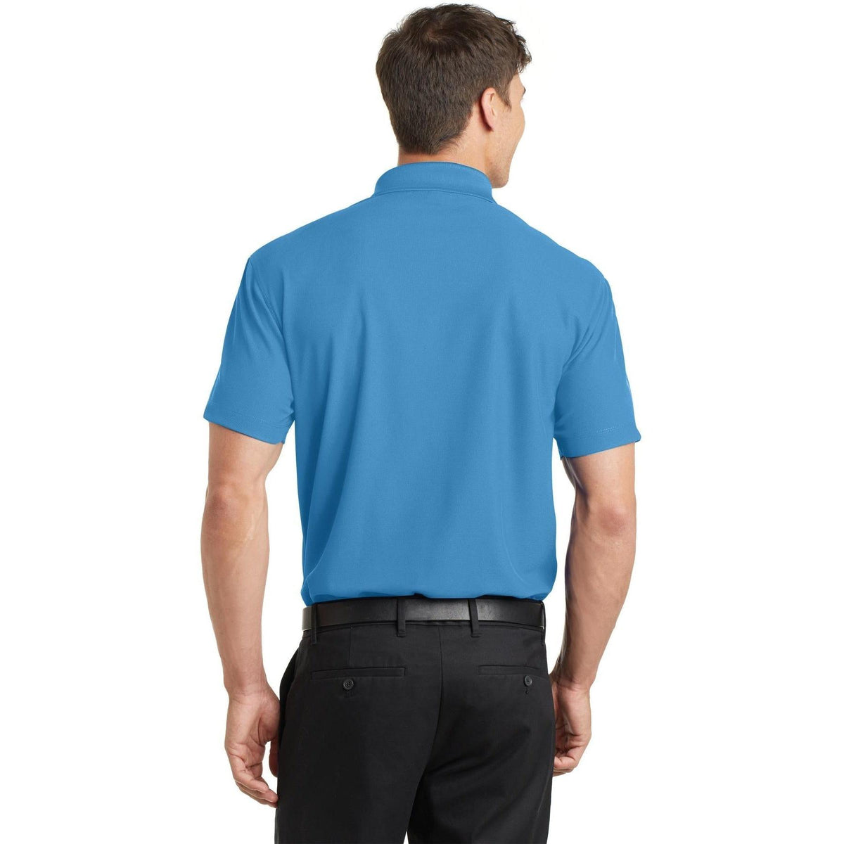 no-logo Port Authority Dry Zone Grid Polo-Regular-Port Authority-Thread Logic