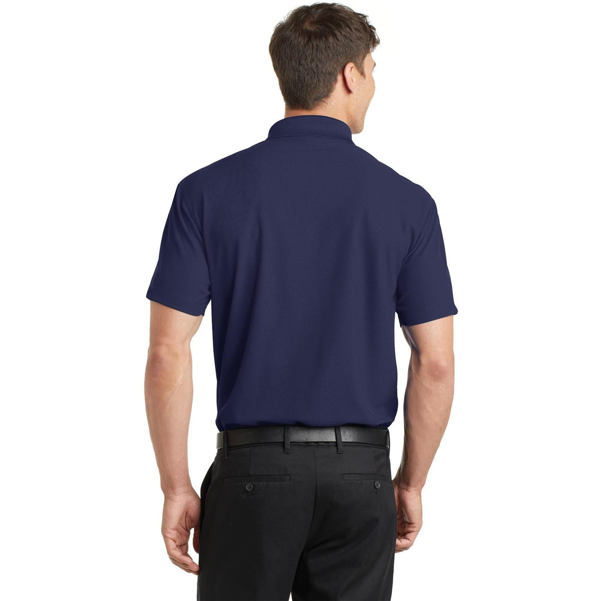 no-logo Port Authority Dry Zone Grid Polo-Regular-Port Authority-Thread Logic
