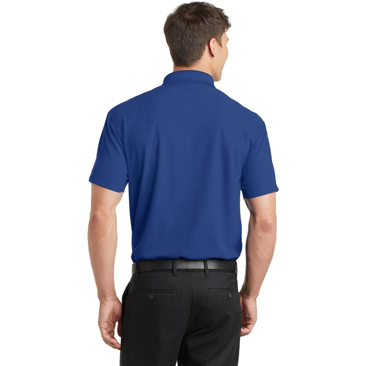 no-logo Port Authority Dry Zone Grid Polo-Regular-Port Authority-Thread Logic