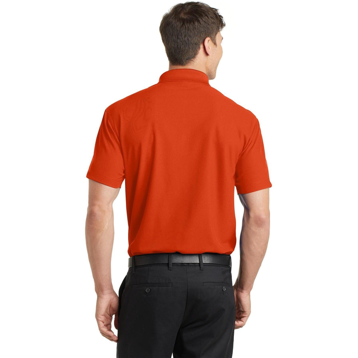 no-logo Port Authority Dry Zone Grid Polo-Regular-Port Authority-Thread Logic